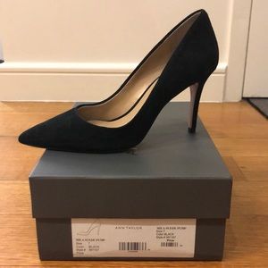 Mila Suede Pump - Ann Taylor